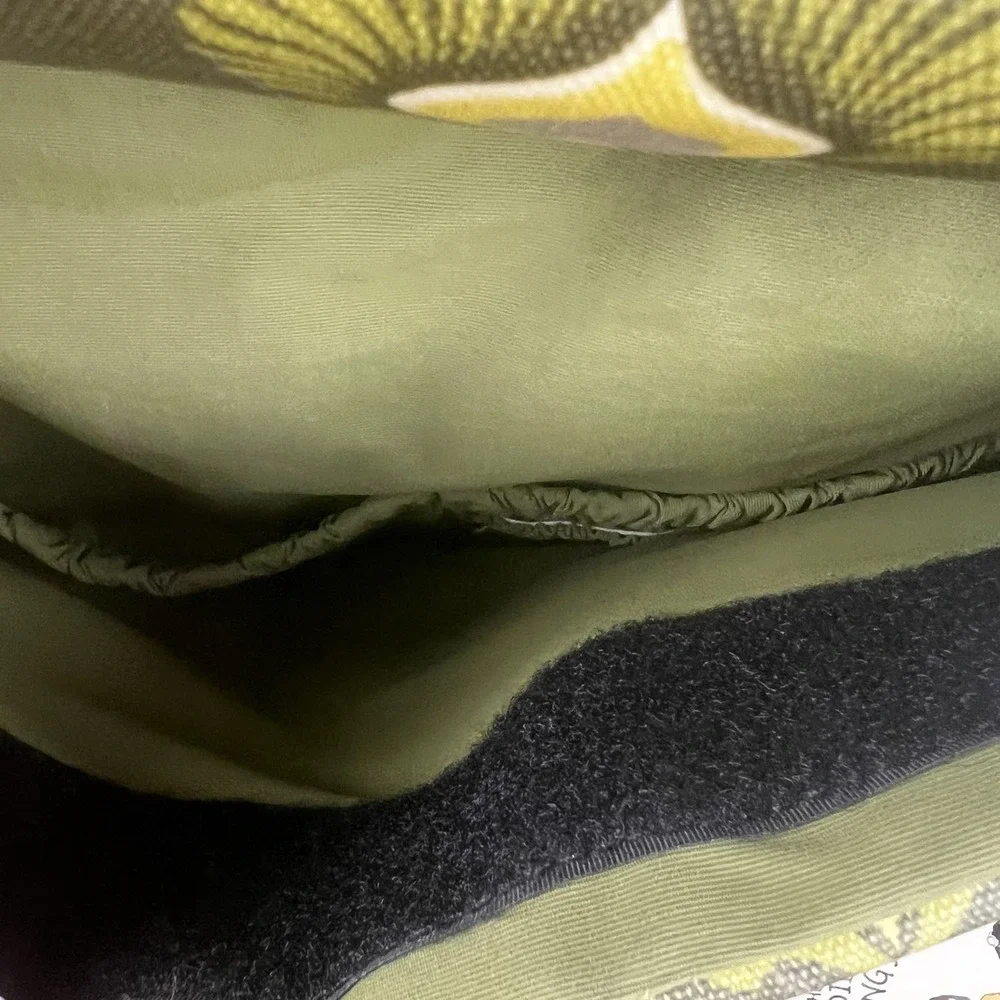 Petunia Pickle‎ Bottom Diaper Bag Large Boxy Backpack Green Floral